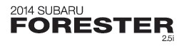 2014 Subaru Forester 2.5i